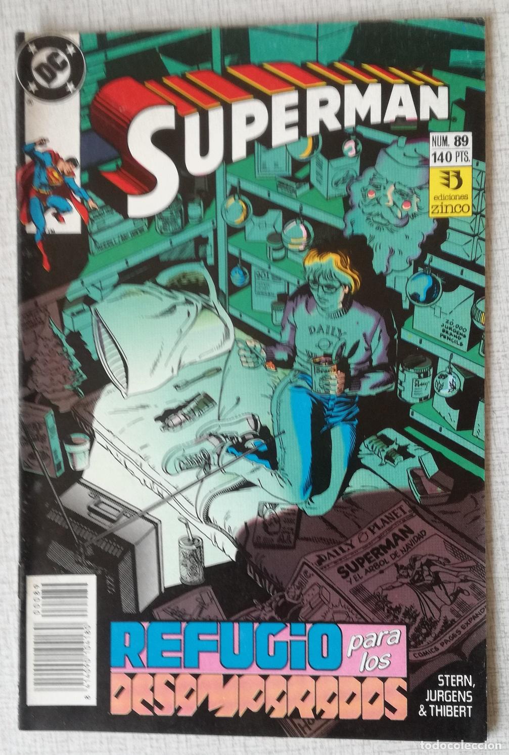 C&oacute;mics: Comic Superman, n&ordm; 89 - Ediciones Zinco - Foto 1
