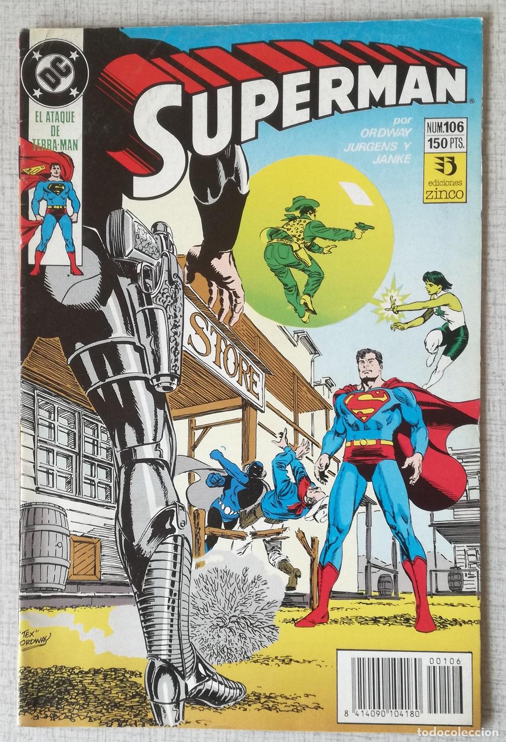 C&oacute;mics: Comic Superman, n&ordm; 106 - Ediciones Zinco - Foto 1