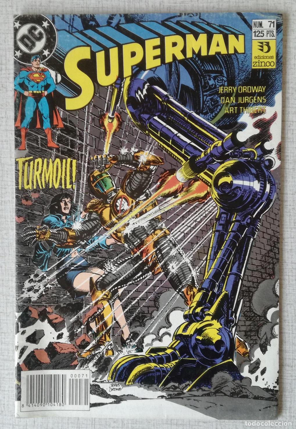 C&oacute;mics: Comic Superman, n&ordm; 71 - Ediciones Zinco - Foto 1