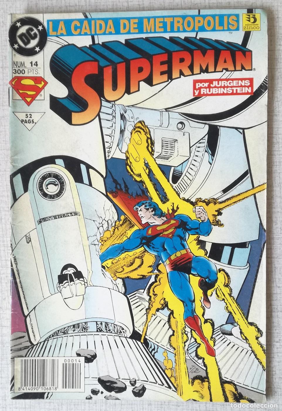 C&oacute;mics: Comic Superman, n&ordm; 14 - Ediciones Zinco - Foto 1