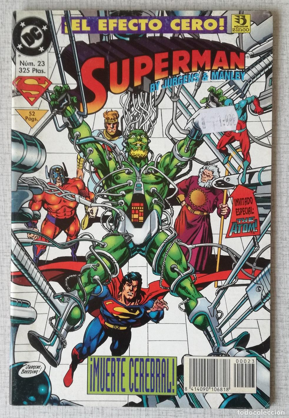 C&oacute;mics: Comic Superman, n&ordm; 23 - Ediciones Zinco - Foto 1