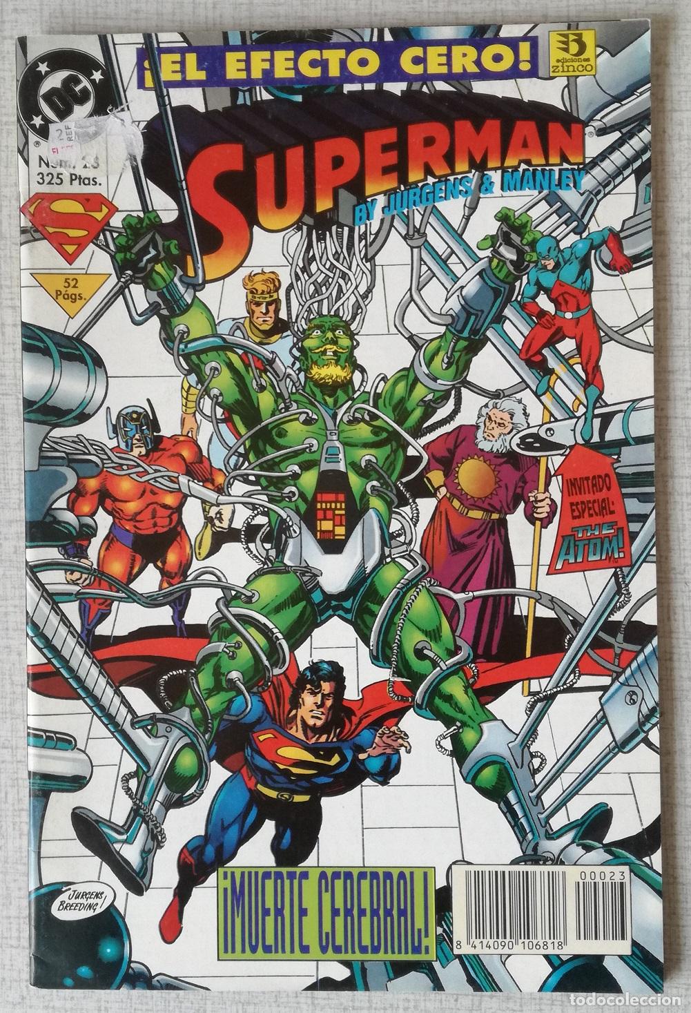 C&oacute;mics: Comic Superman, n&ordm; 23 - Ediciones Zinco - Foto 1