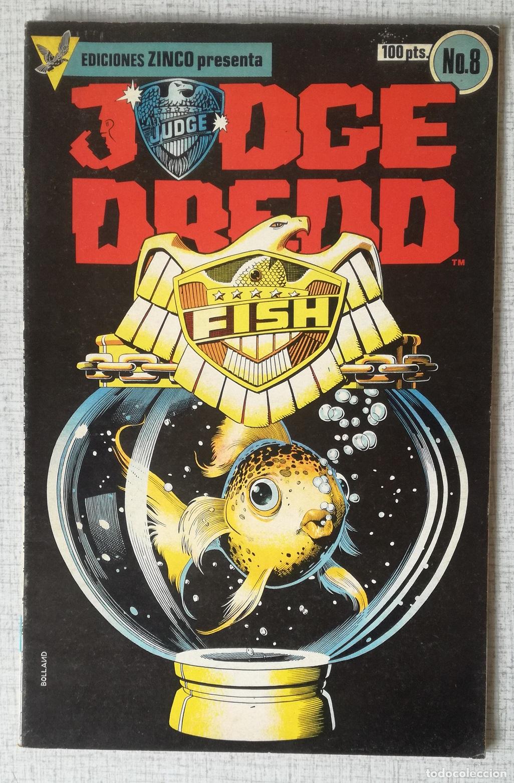 C&oacute;mics: Comic Juez Dredo (Judge Dredd), n&ordm; 8 - Ediciones Zinco - Foto 1