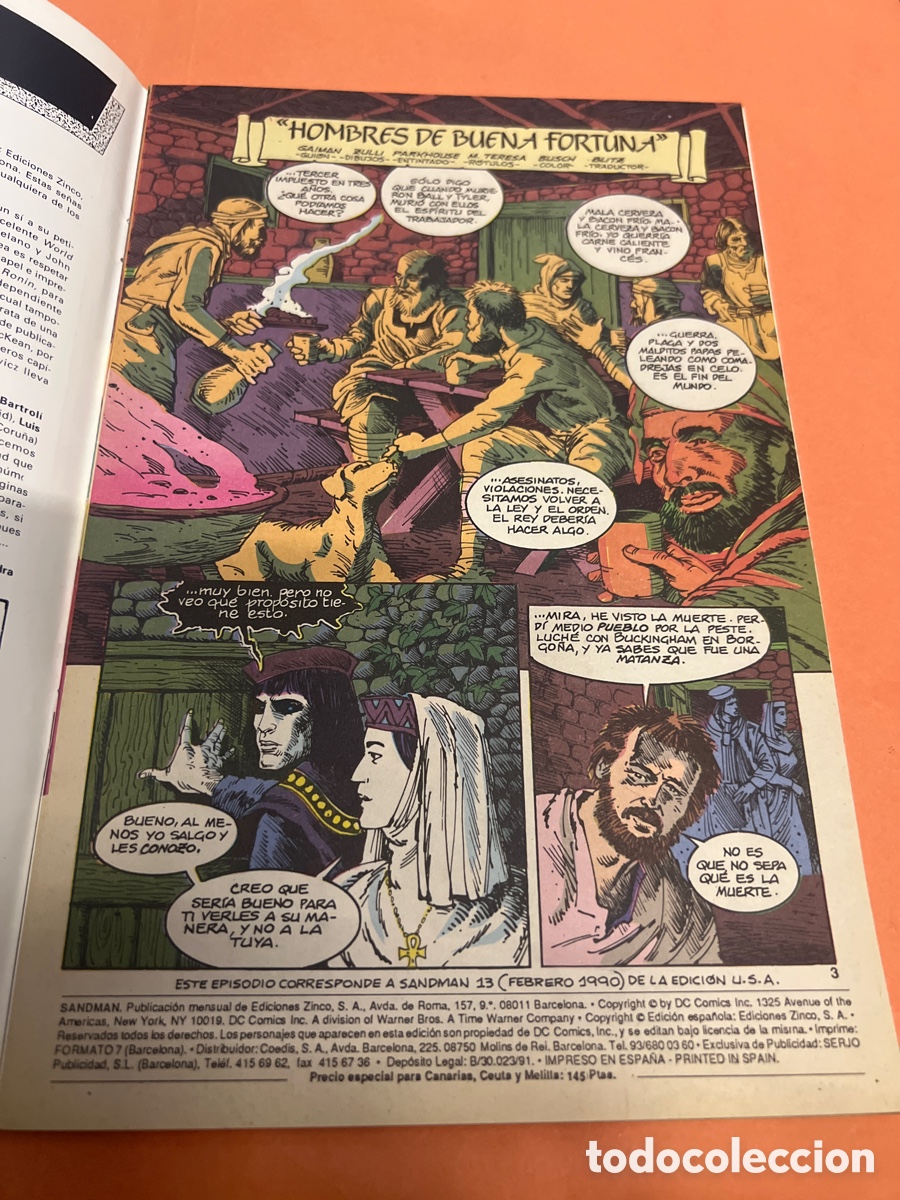 C&oacute;mics: T1C2/6. C&Oacute;MIC Sandman num 6 - D.C. - Foto 3