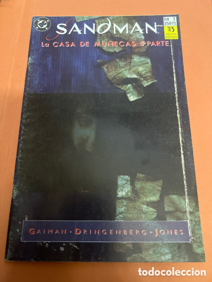 C&oacute;mics: T1/C2/44. COMIC - SANDMAN - LA CASA DE MU&Ntilde;ECAS 5&ordf; PARTE - DC / ED. ZINCO - Foto 1