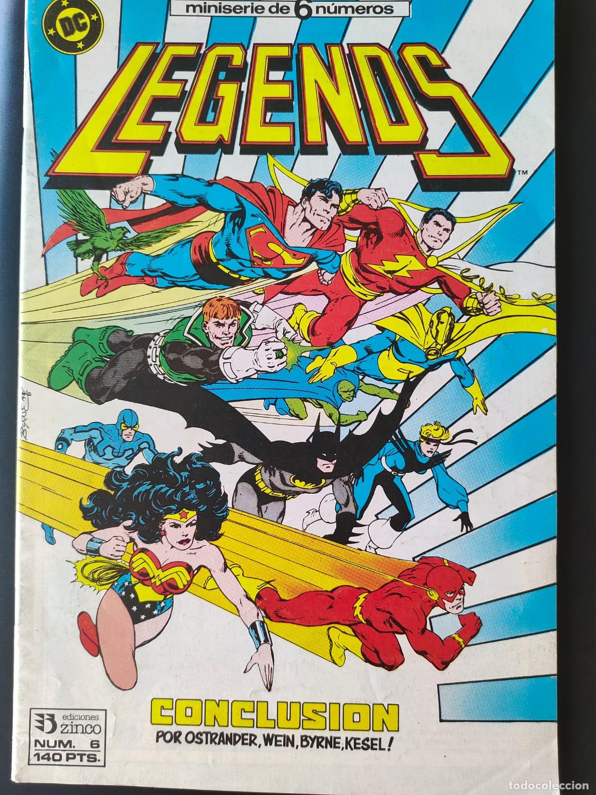 C&oacute;mics: LEGENDS NUMERO 6 ZINCO - Foto 1