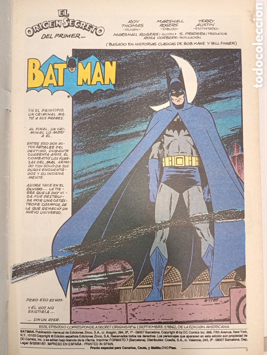 C&oacute;mics: Batman 59 aniversario n&uacute;m 2 - Foto 2