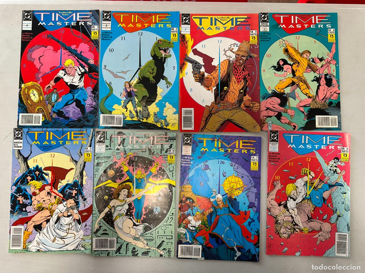 C&oacute;mics: TIME MASTERS COMPLETA 8 N&Uacute;MEROS ZINCO - Foto 1