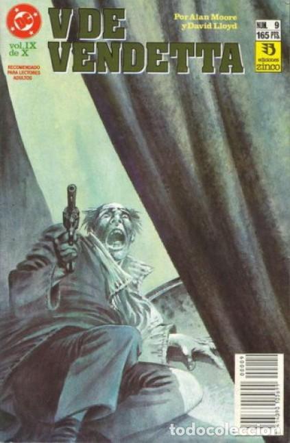 C&oacute;mics: V DE VENDETTA n&ordm; 9 (Ediciones ZINCO, ALAN MOORE / DAVID LLOYD) - Foto 1