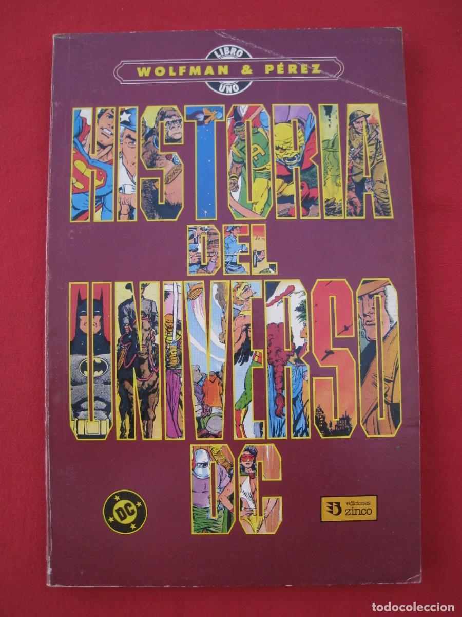 C&oacute;mics: HISTORIA DEL UNIVERSO DC - LIBRO UNO - EDICIONES ZINCO. - Foto 1