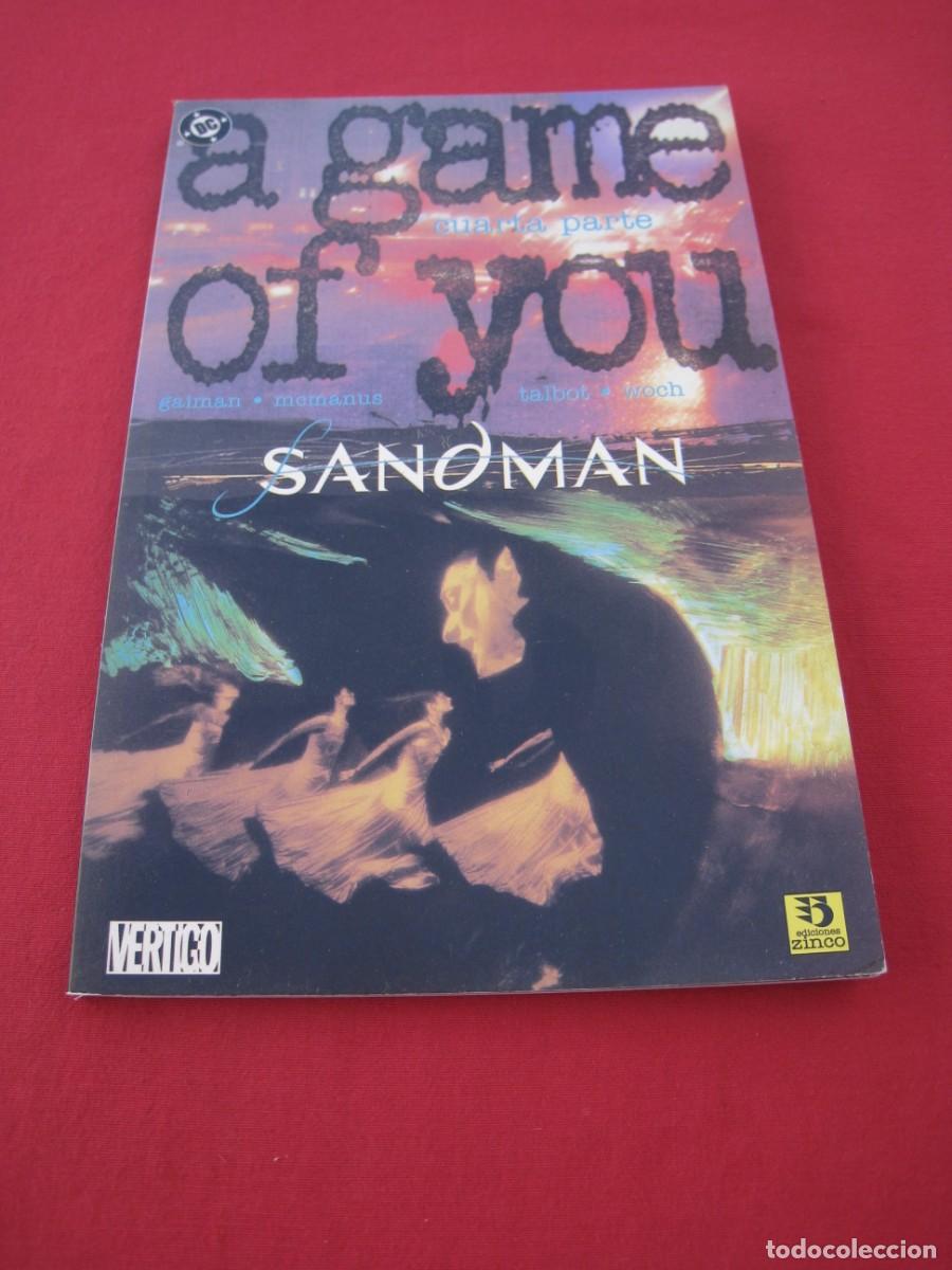 C&oacute;mics: SANDMAN - UN JUEGO DE TI - CUARTA PARTE - EDICIONES ZINCO. - Foto 1