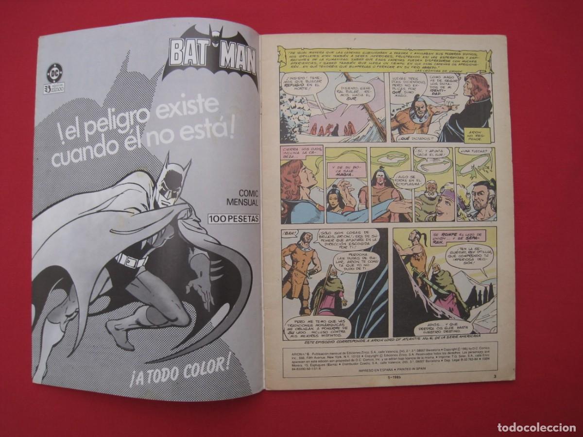 C&oacute;mics: ARION - N&ordm; 6 - EDICIONES ZINCO. - Foto 6