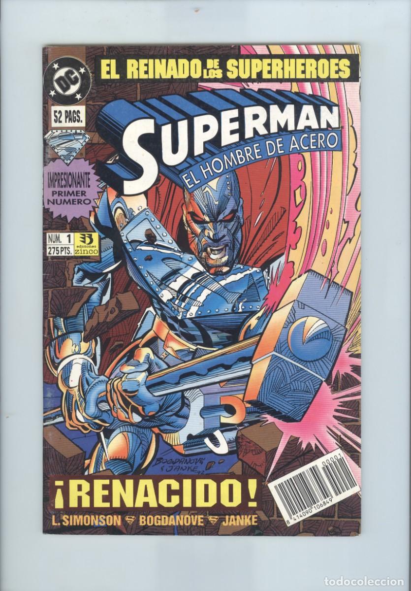 C&oacute;mics: Zinco. Superman el hombre de acero. 1 - Foto 1