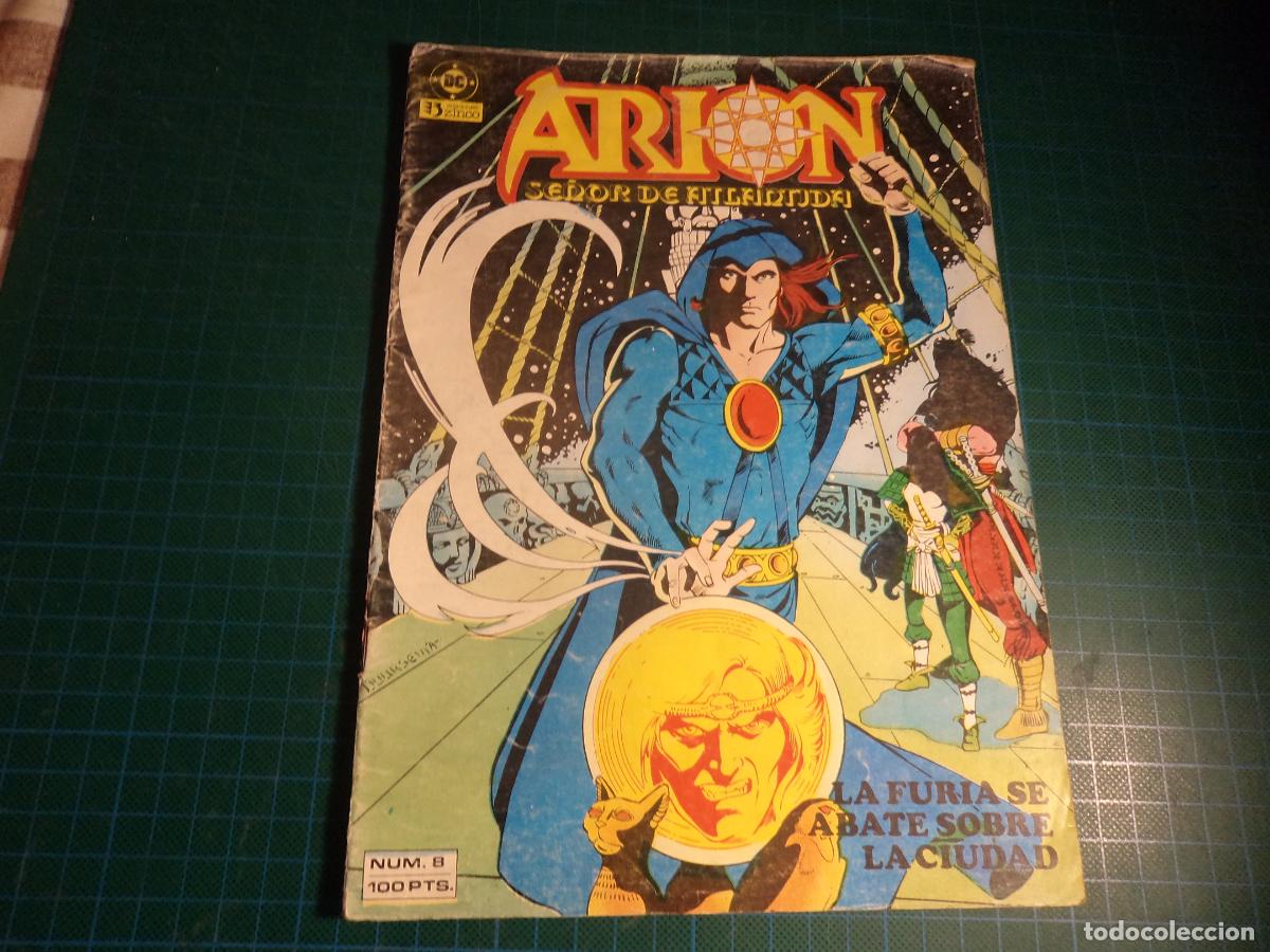 C&oacute;mics: Arion. N&ordm; 8. Zinco. Con se&ntilde;ales de uso. - Foto 1