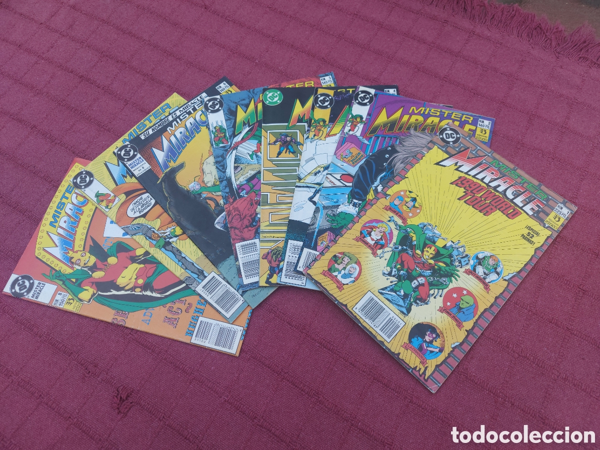 C&oacute;mics: MISTER MIRACLE EDICIONES ZINCO COMPLETA COLECCION DE 8 COMICS ZINCO DC - Foto 27