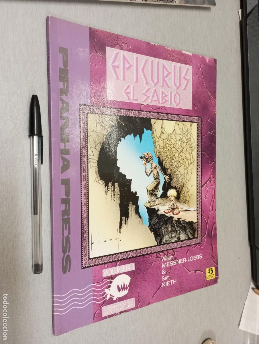 C&oacute;mics: EPICURUS EL SABIO VOLUMEN 2 / WILLIAM MESSNER-LOEBS & SAM KIETH / ZINCO - Foto 1