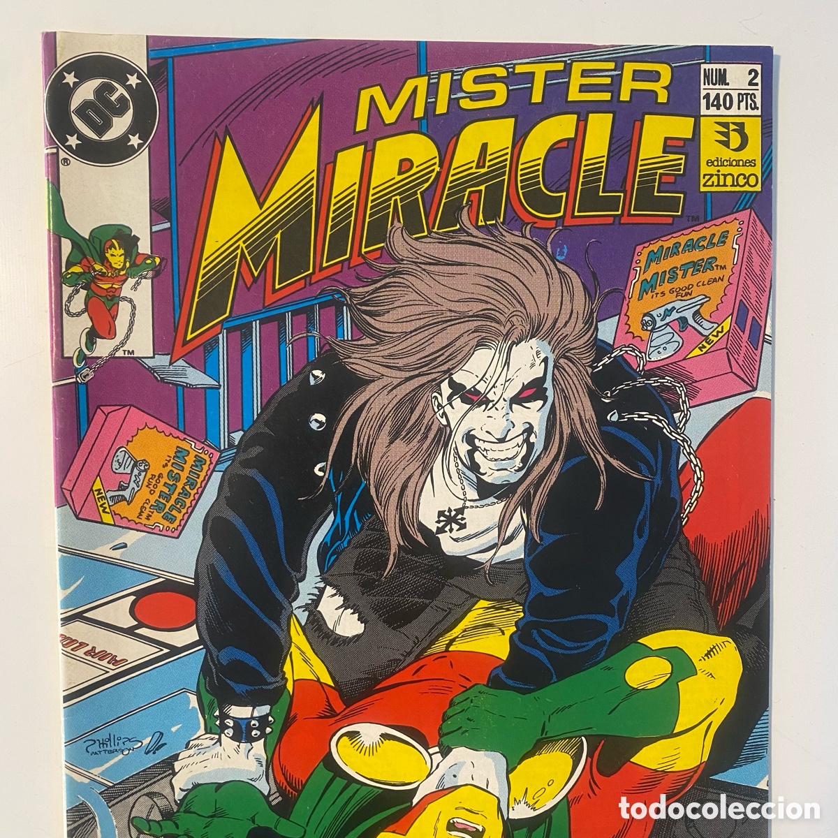 C&oacute;mics: LOBO en Mister Miracle num. 2 y 3. Buen estado. - Foto 2