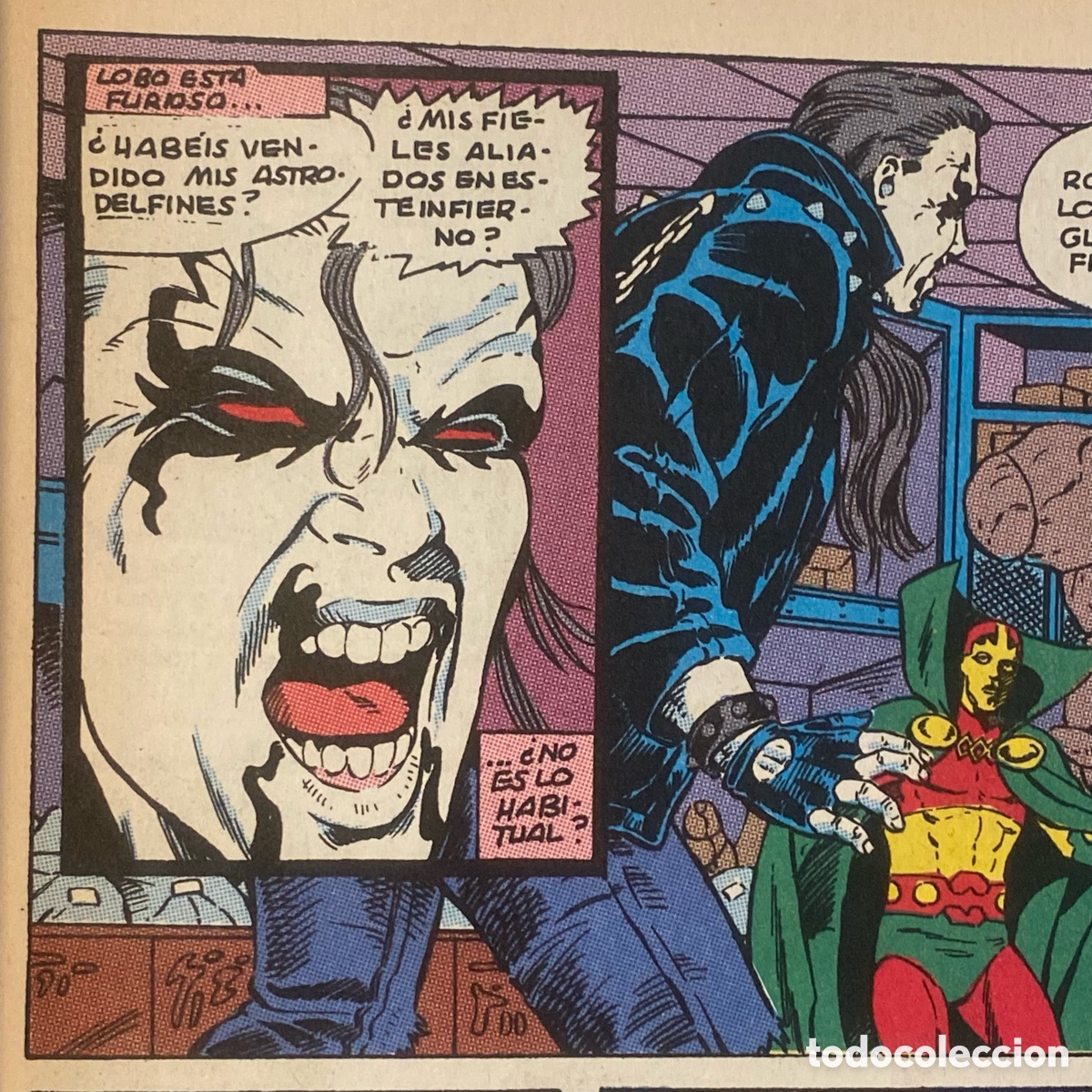 C&oacute;mics: LOBO en Mister Miracle num. 2 y 3. Buen estado. - Foto 15