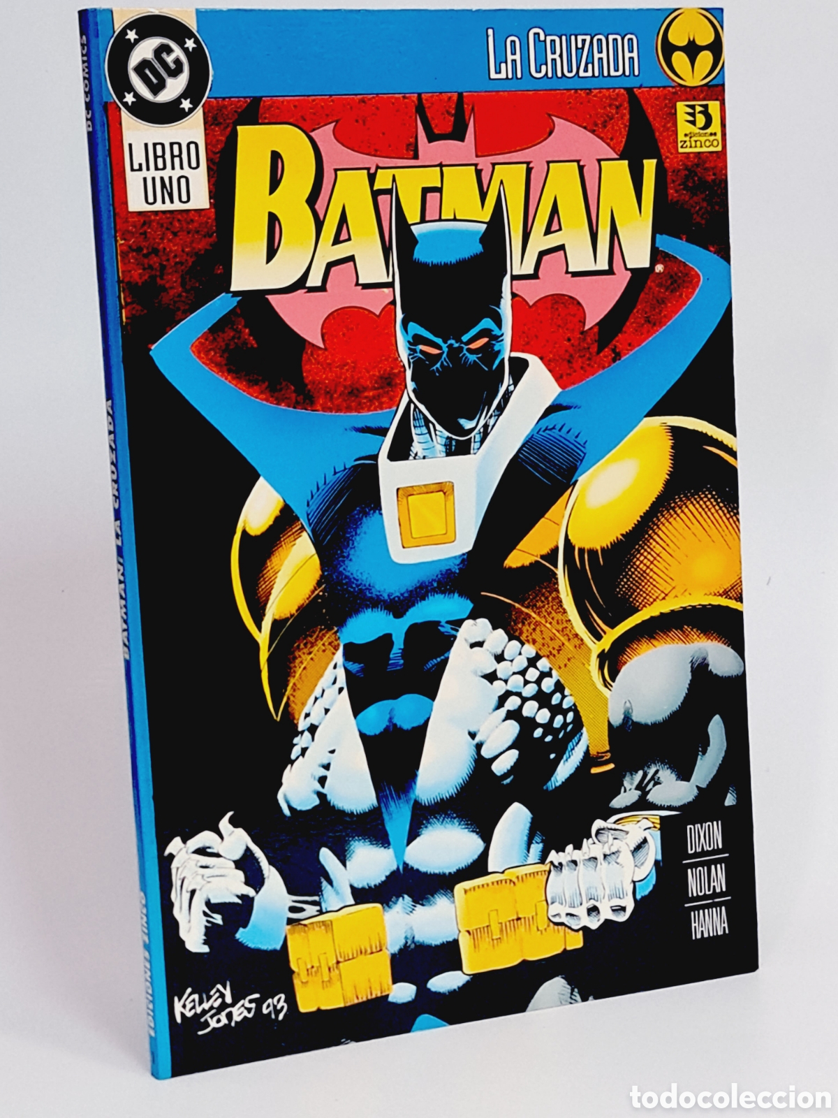 C&oacute;mics: C&Oacute;MIC DE KIOSCO BATMAN LA CRUZADA LIBRO UNO 1 KNIGHTSEND EDICIONES ZINCO DC C&Oacute;MICS - Foto 1