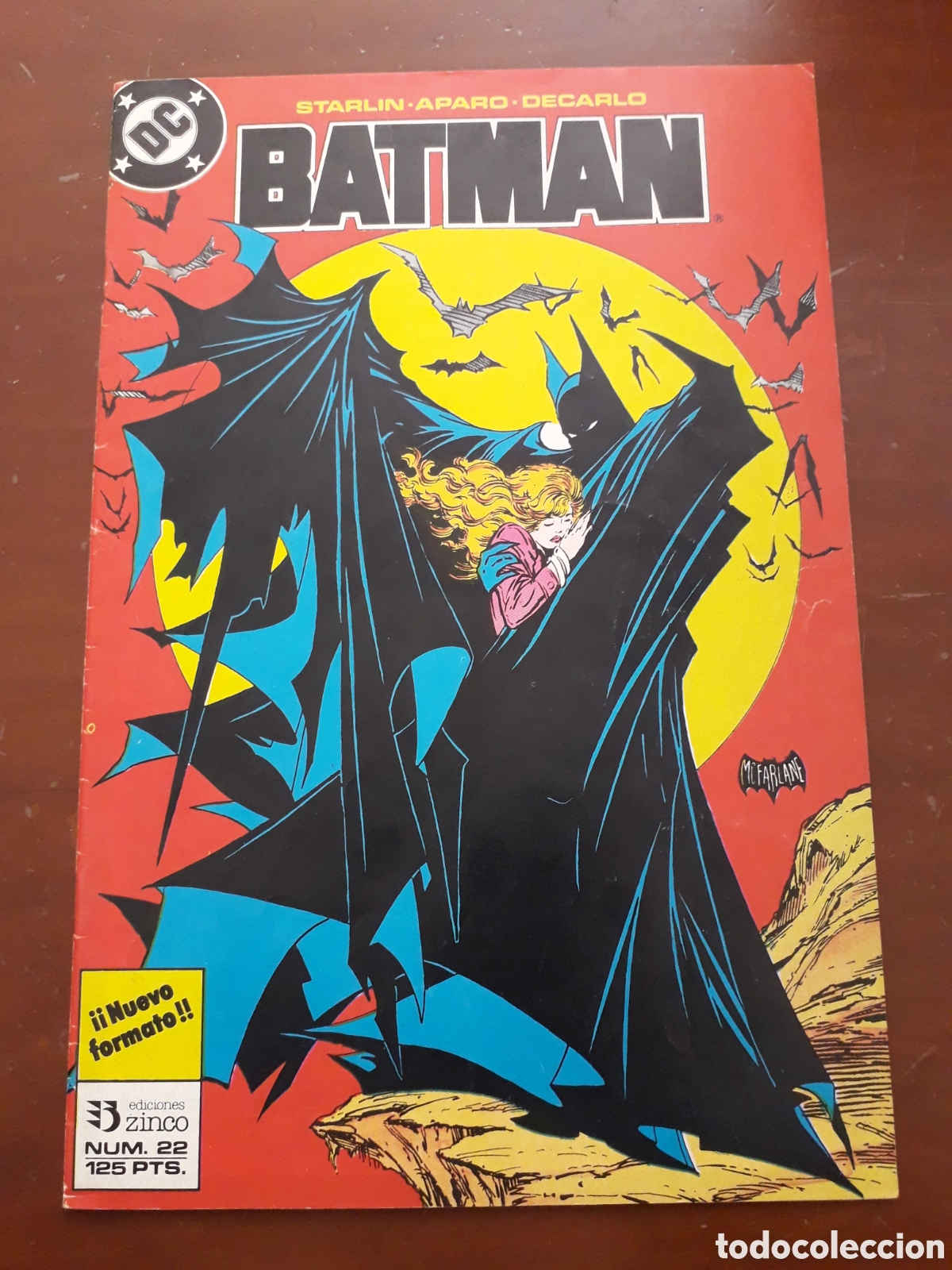 C&oacute;mics: BATMAN N&Uacute;MERO 22 de 72. Mcfarlane. Excelente estado - Foto 1