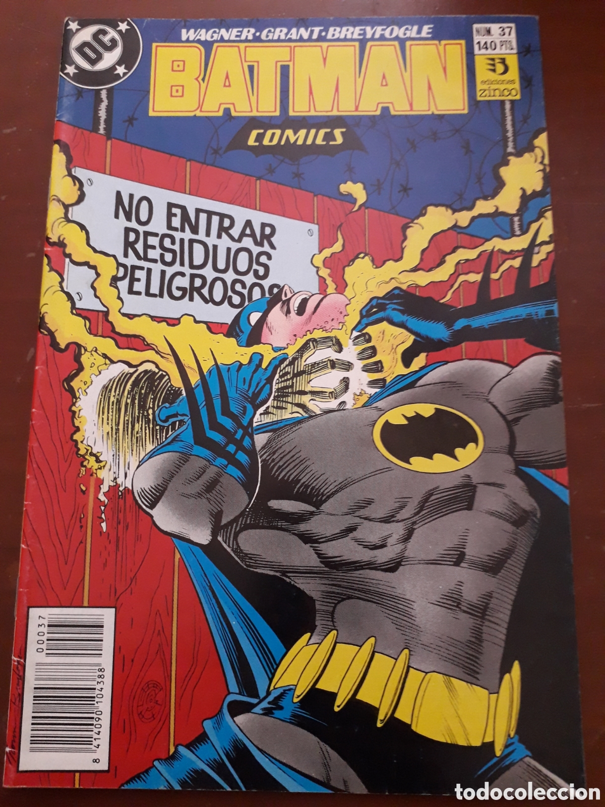 C&oacute;mics: BATMAN N&Uacute;MERO 37 de 72. Muy buen estado - Foto 1