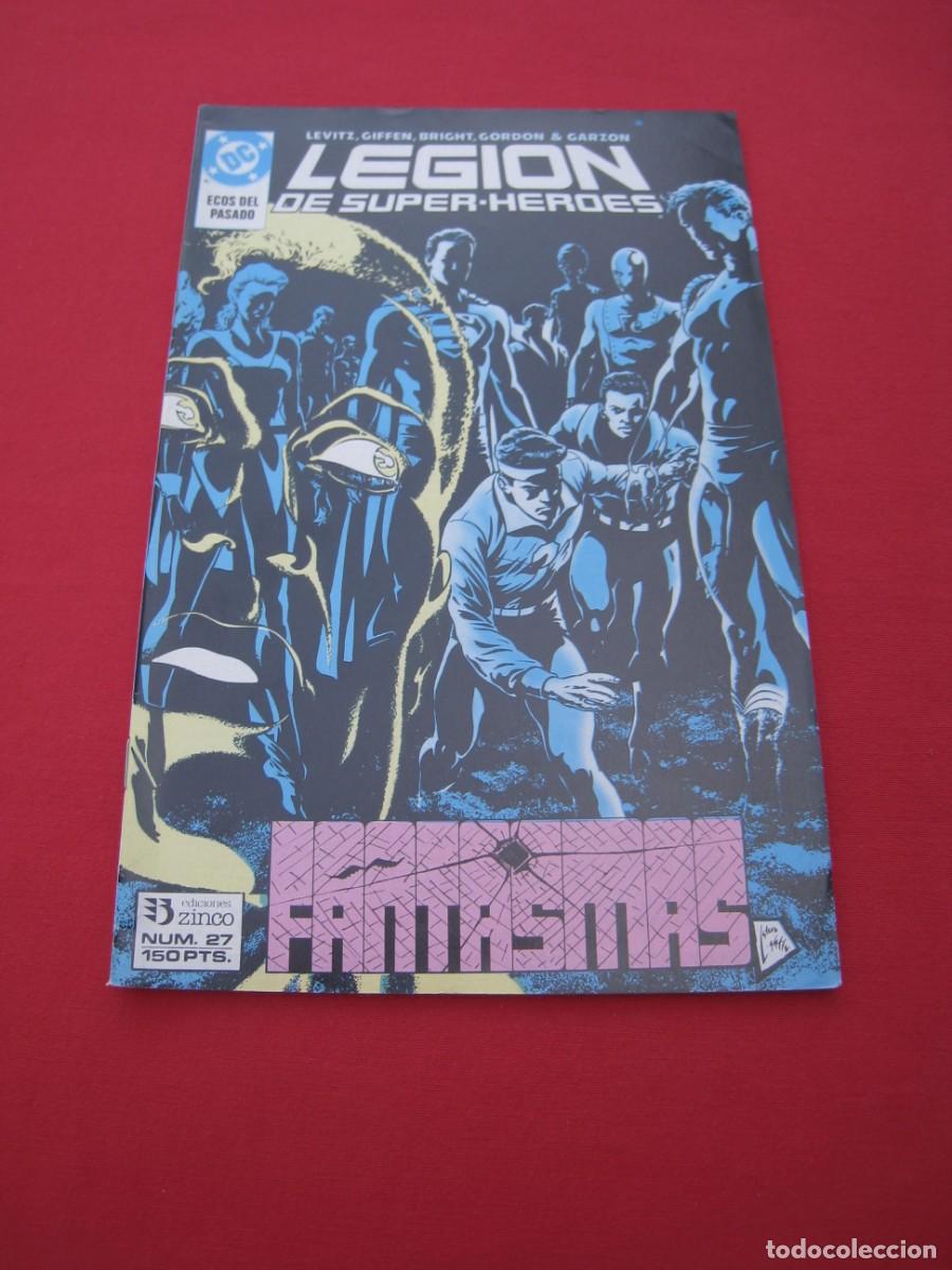 C&oacute;mics: LEGION DE SUPERHEROES - N&ordm; 27 - EDICIONES ZINCO. - Foto 1