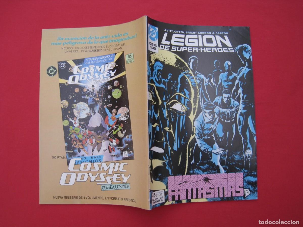 C&oacute;mics: LEGION DE SUPERHEROES - N&ordm; 27 - EDICIONES ZINCO. - Foto 2