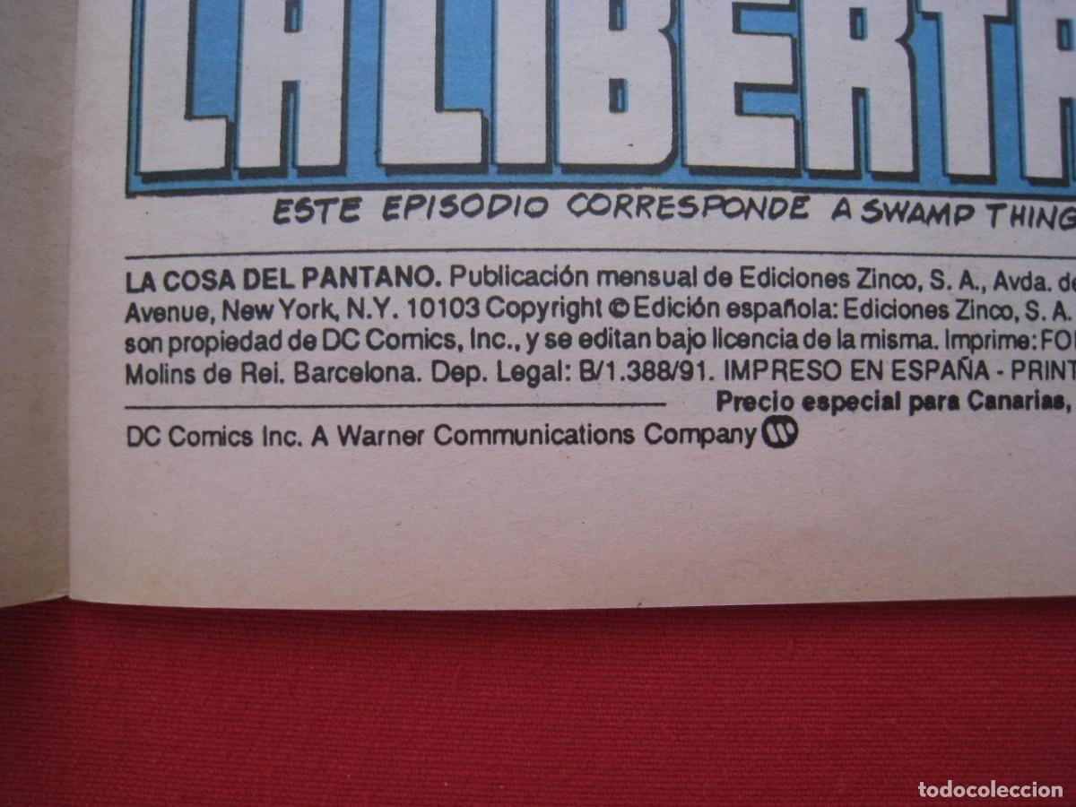 C&oacute;mics: LA COSA DEL PANTANO - N&ordm; 1 - EDICIONES ZINCO. - Foto 7