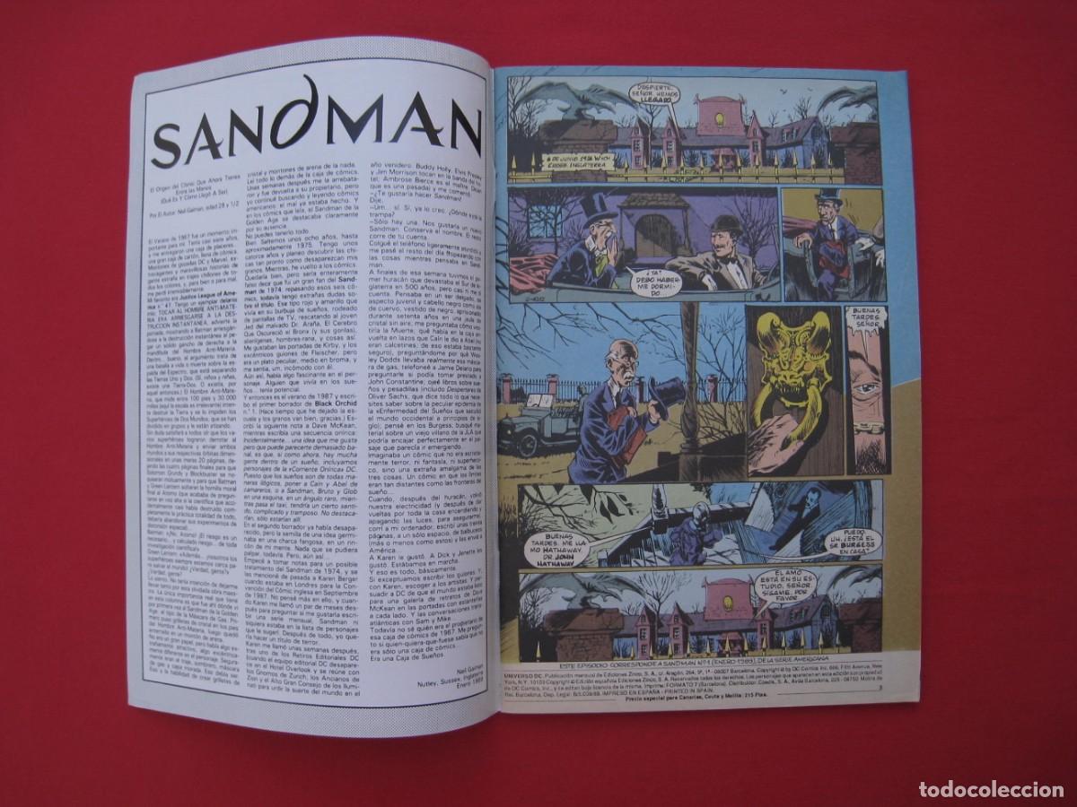 C&oacute;mics: SANDMAN - UNIVERSO DC - N&ordm; 17 - EDICIONES ZINCO. - Foto 6