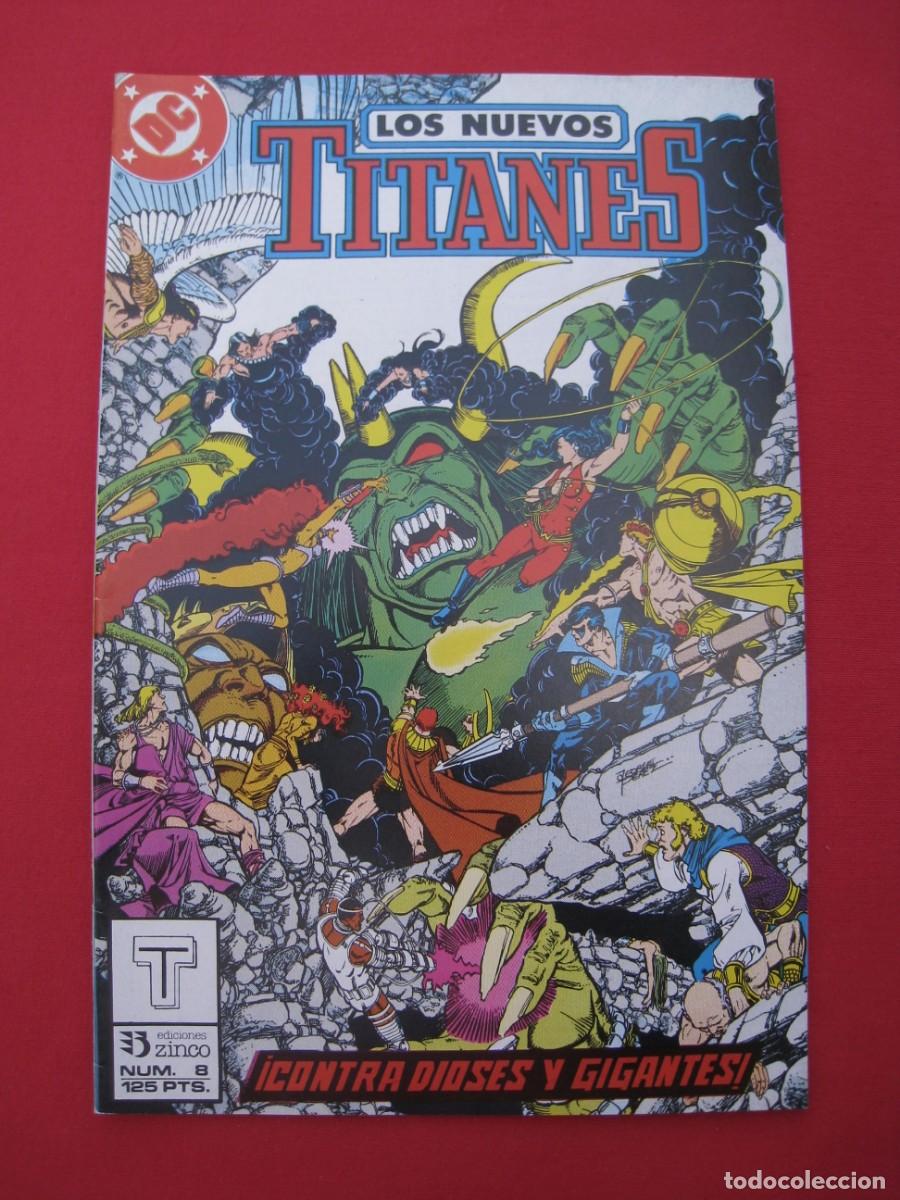 C&oacute;mics: LOS NUEVOS TITANES - N&ordm; 8 - EDICIONES ZINCO. - Foto 1