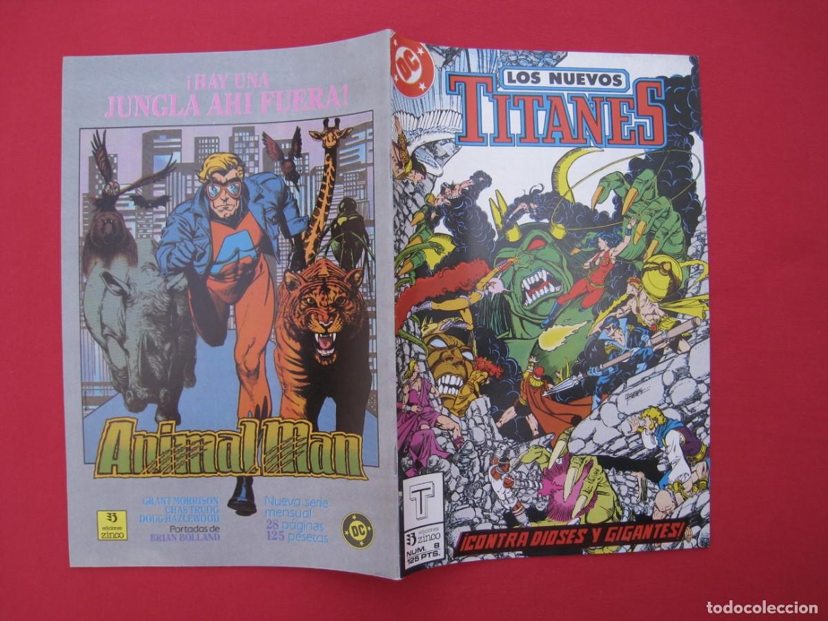 C&oacute;mics: LOS NUEVOS TITANES - N&ordm; 8 - EDICIONES ZINCO. - Foto 2