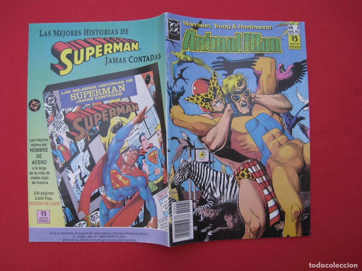 C&oacute;mics: ANIMAL MAN - N&ordm; 4 - EDICIONES ZINCO. - Foto 2