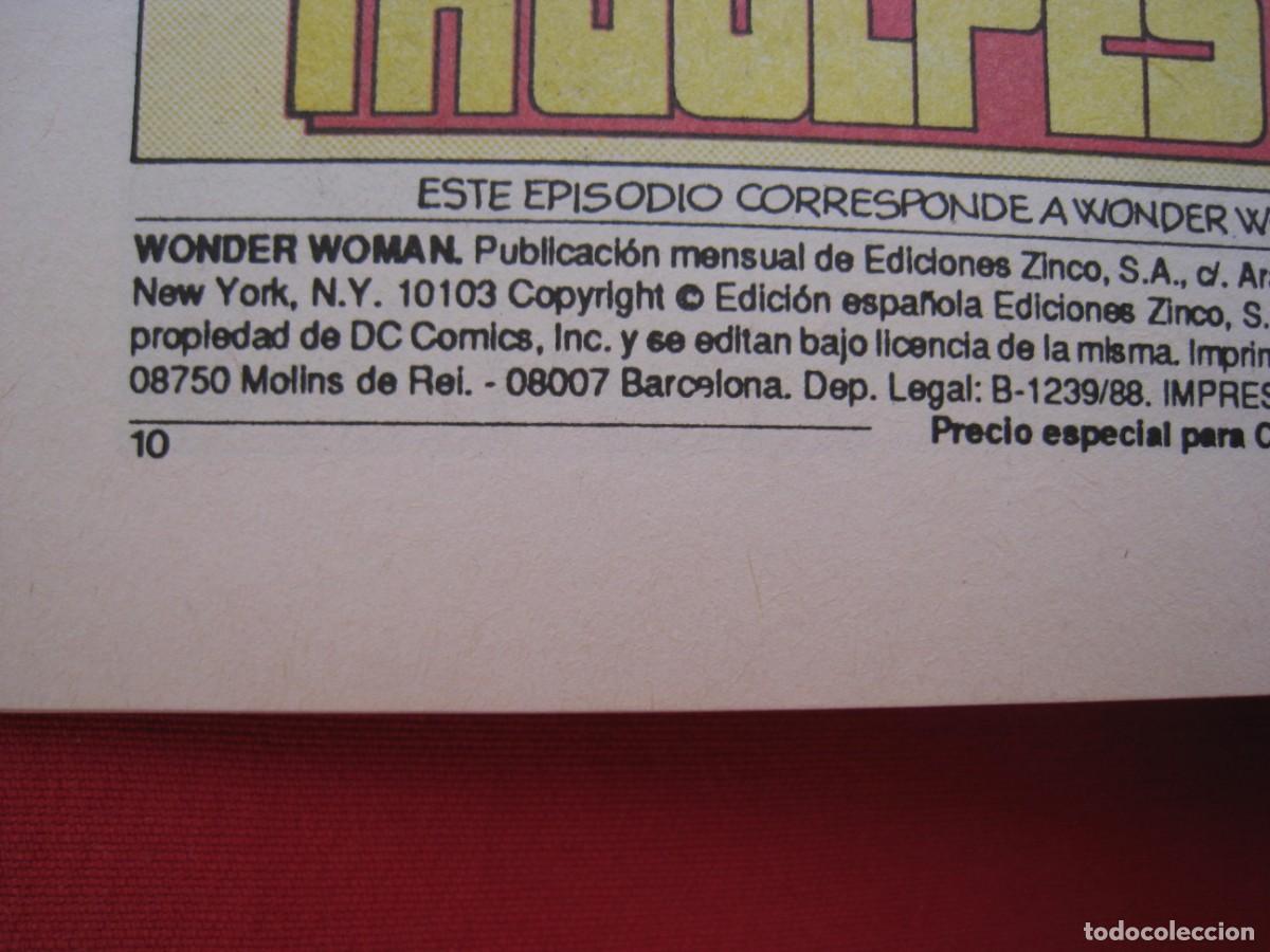 C&oacute;mics: WONDER WOMAN - N&ordm; 23 - EDICIONES ZINCO. - Foto 7