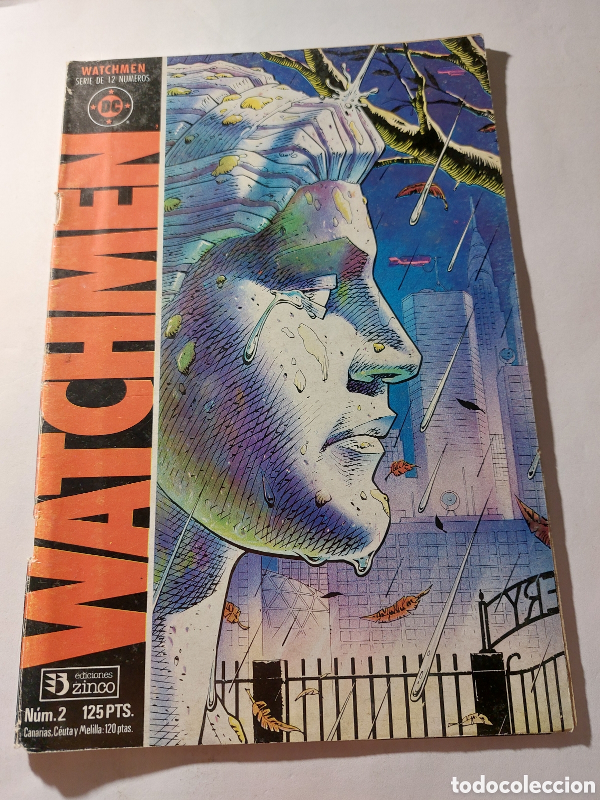 C&oacute;mics: Watchmen # 2 de 12 Zinco Alan Moore y Dave Gibbons Regular estado - Foto 1