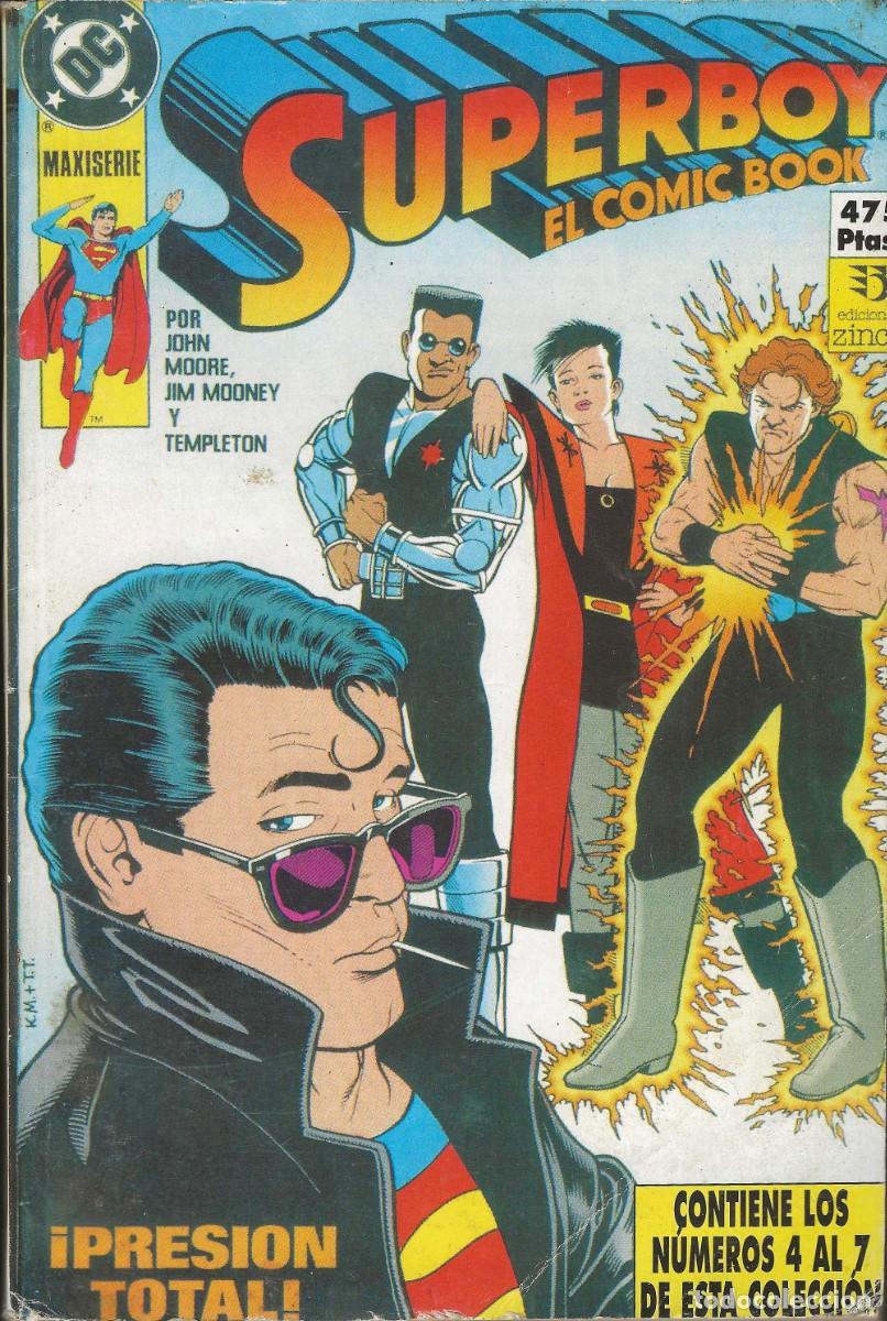 C&oacute;mics: SUPERBOY EL COMIC BOOK -- CONTIENE LOS N&Uacute;MEROS DEL 4 AL 7 - Foto 1