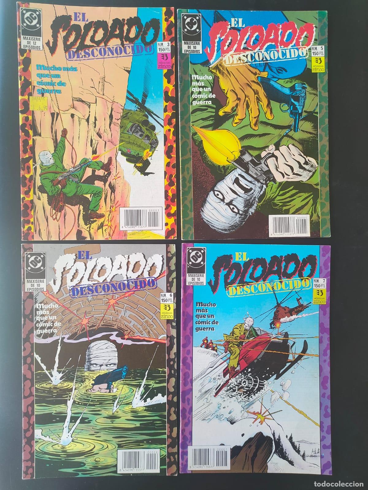 C&oacute;mics: EL SOLDADO DESCONOCIDO NUMEROS 3,5,6,7, - Foto 1