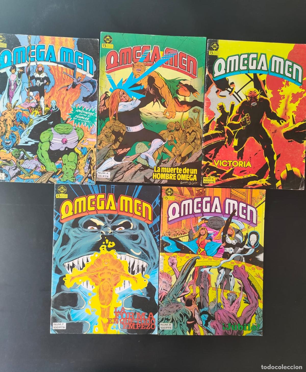 C&oacute;mics: OMEGA MEN NUMEROS 1,4,6,7,8 - Foto 1