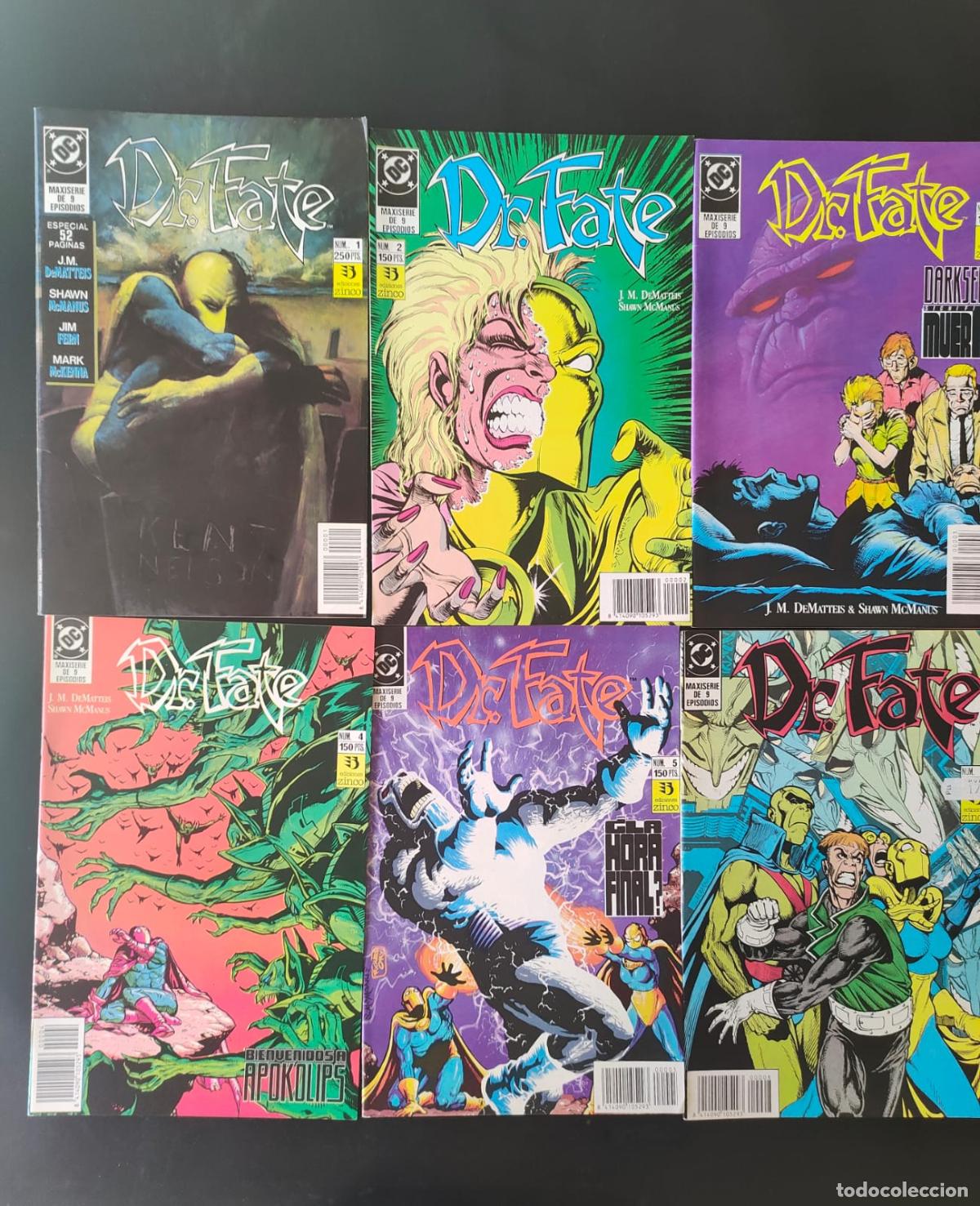 C&oacute;mics: DR.FATE NUMEROS 1,2,3,4,5,8 - Foto 1