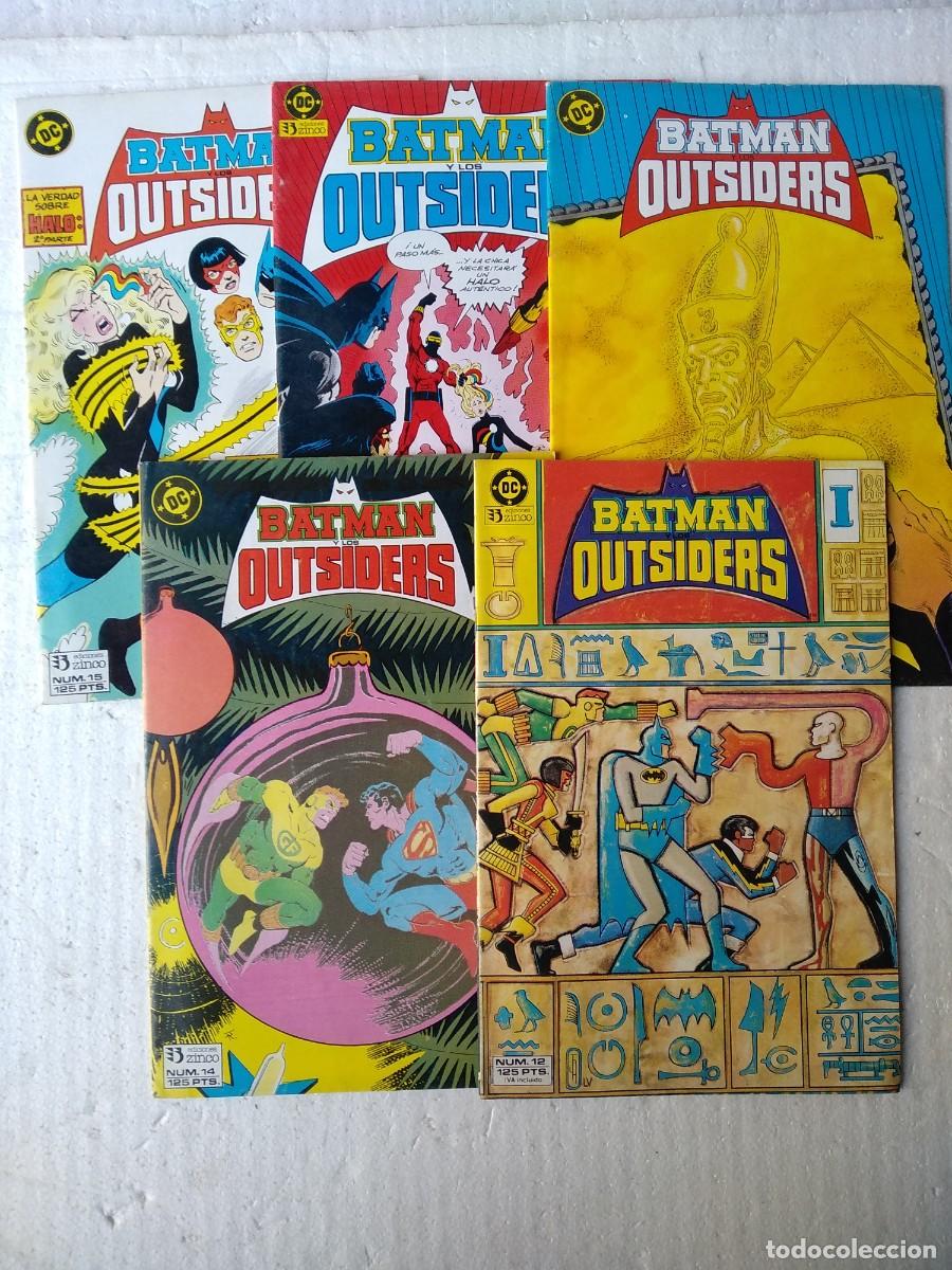 C&oacute;mics: 5 comics BATMAN OUTSIDERS DC eds Zinco BUEN ESTADO - Foto 1