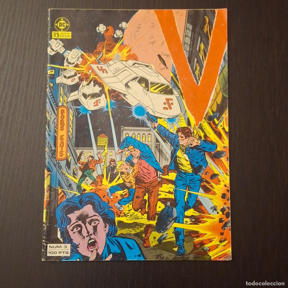 C&oacute;mics: V N&ordm; 3 - COMIC SERIE TELEVISION - DC EDICIONES ZINCO - Foto 1