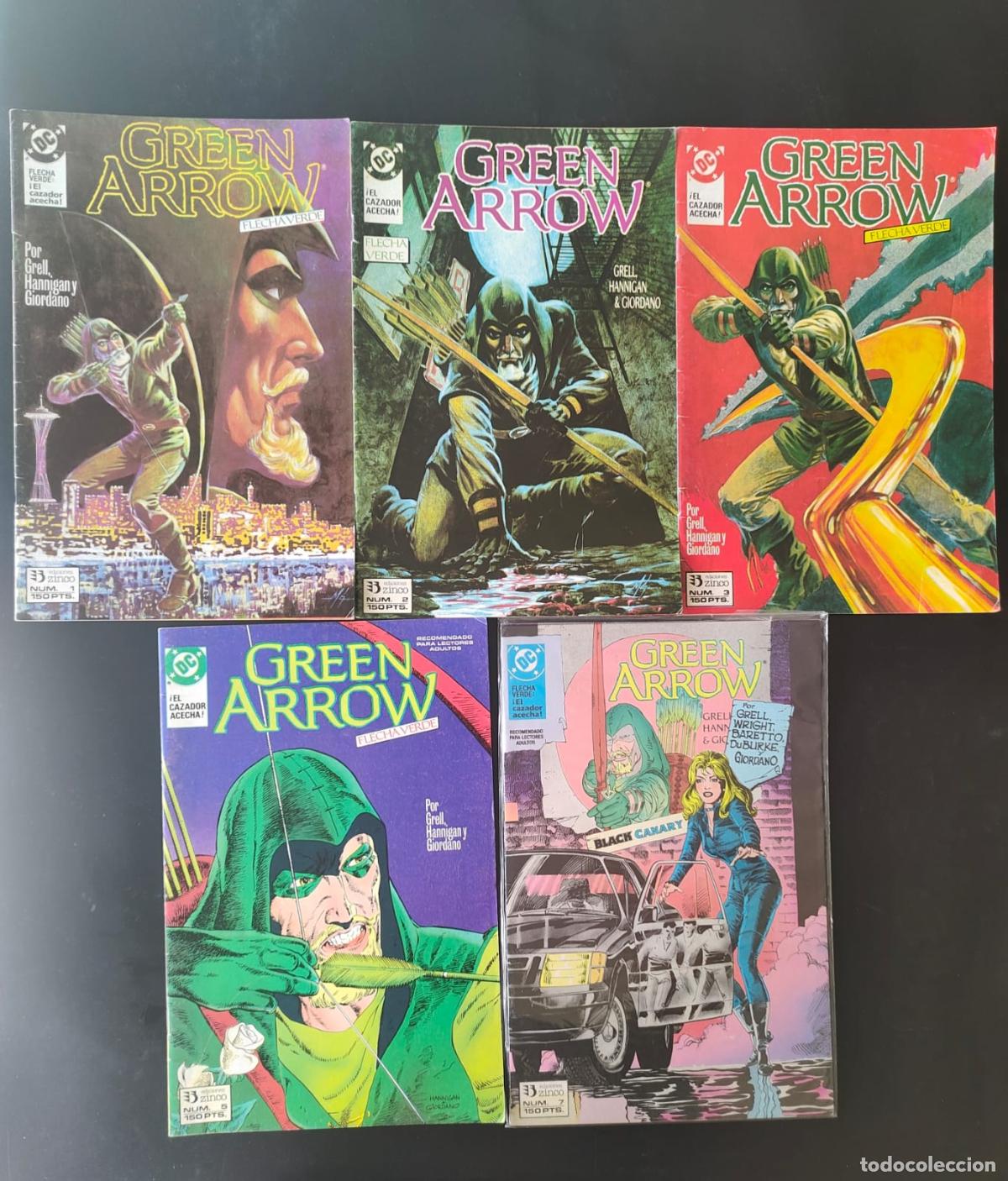 C&oacute;mics: GREEN ARROW NUMEROS 1,2,3,5,7 - Foto 1