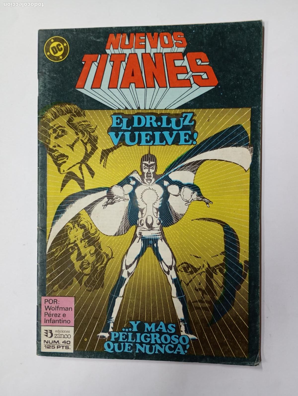 C&oacute;mics: NUEVOS TITANES N&ordm; 40. EDICIONES ZINCO. TDKC36 - Foto 1