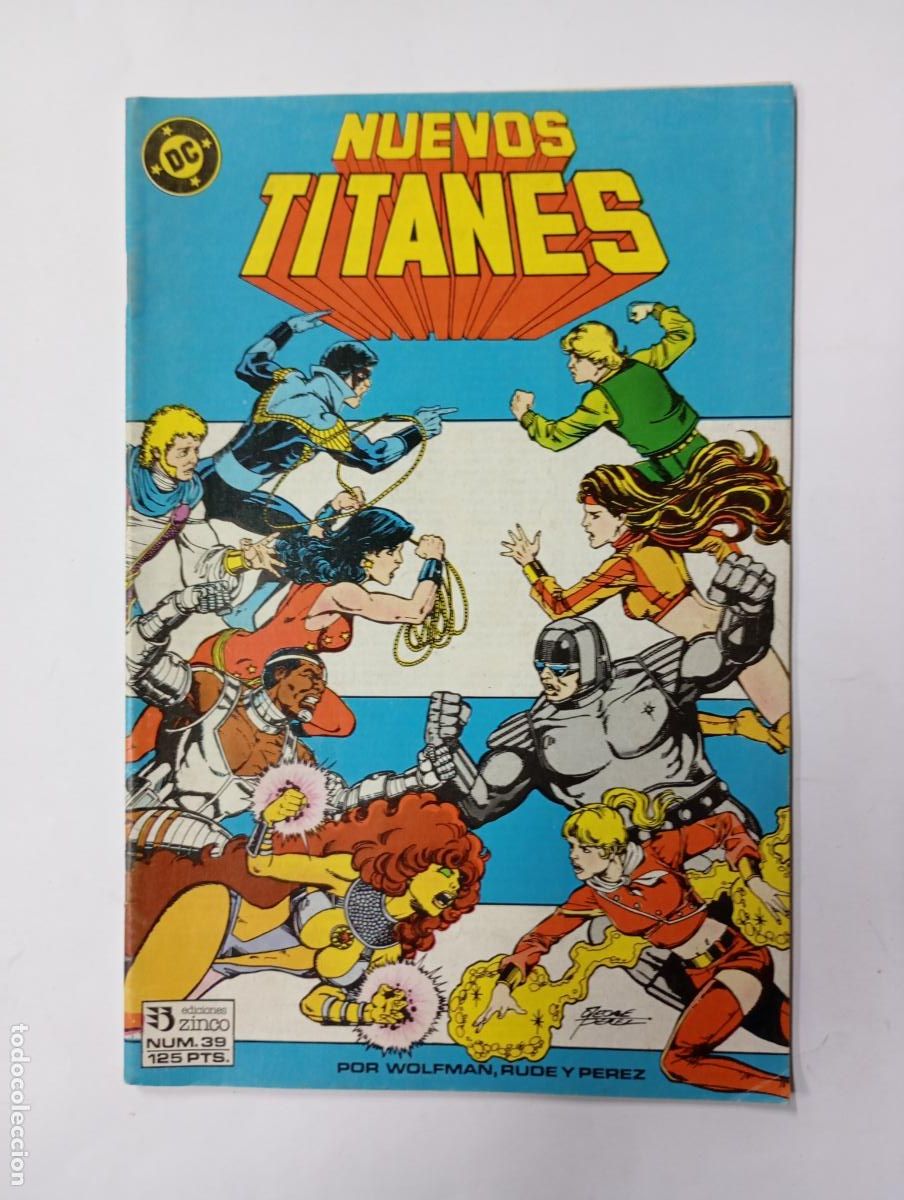 C&oacute;mics: NUEVOS TITANES N&ordm; 39. EDICIONES ZINCO. TDKC36 - Foto 1