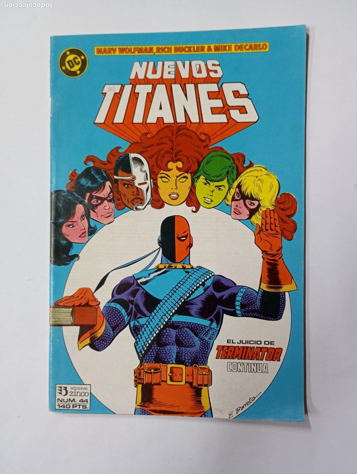 C&oacute;mics: NUEVOS TITANES N&ordm; 44. EDICIONES ZINCO. TDKC36 - Foto 1
