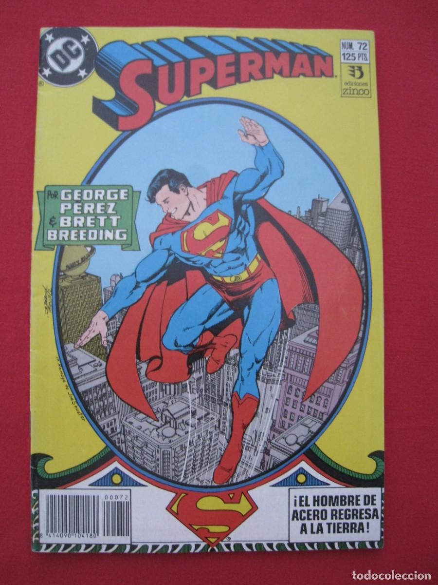 C&oacute;mics: SUPERMAN - N&ordm; 72 - EDICIONES ZINCO. - Foto 1