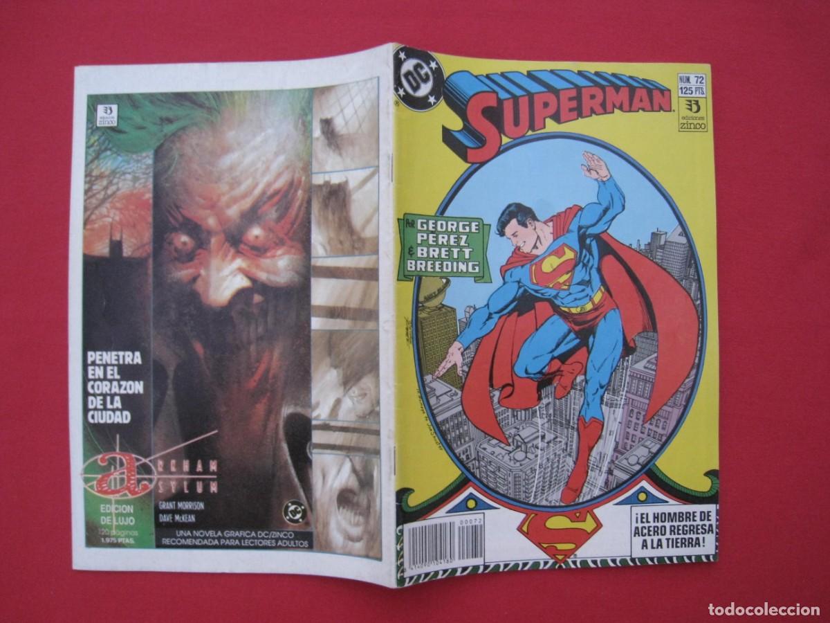 C&oacute;mics: SUPERMAN - N&ordm; 72 - EDICIONES ZINCO. - Foto 2