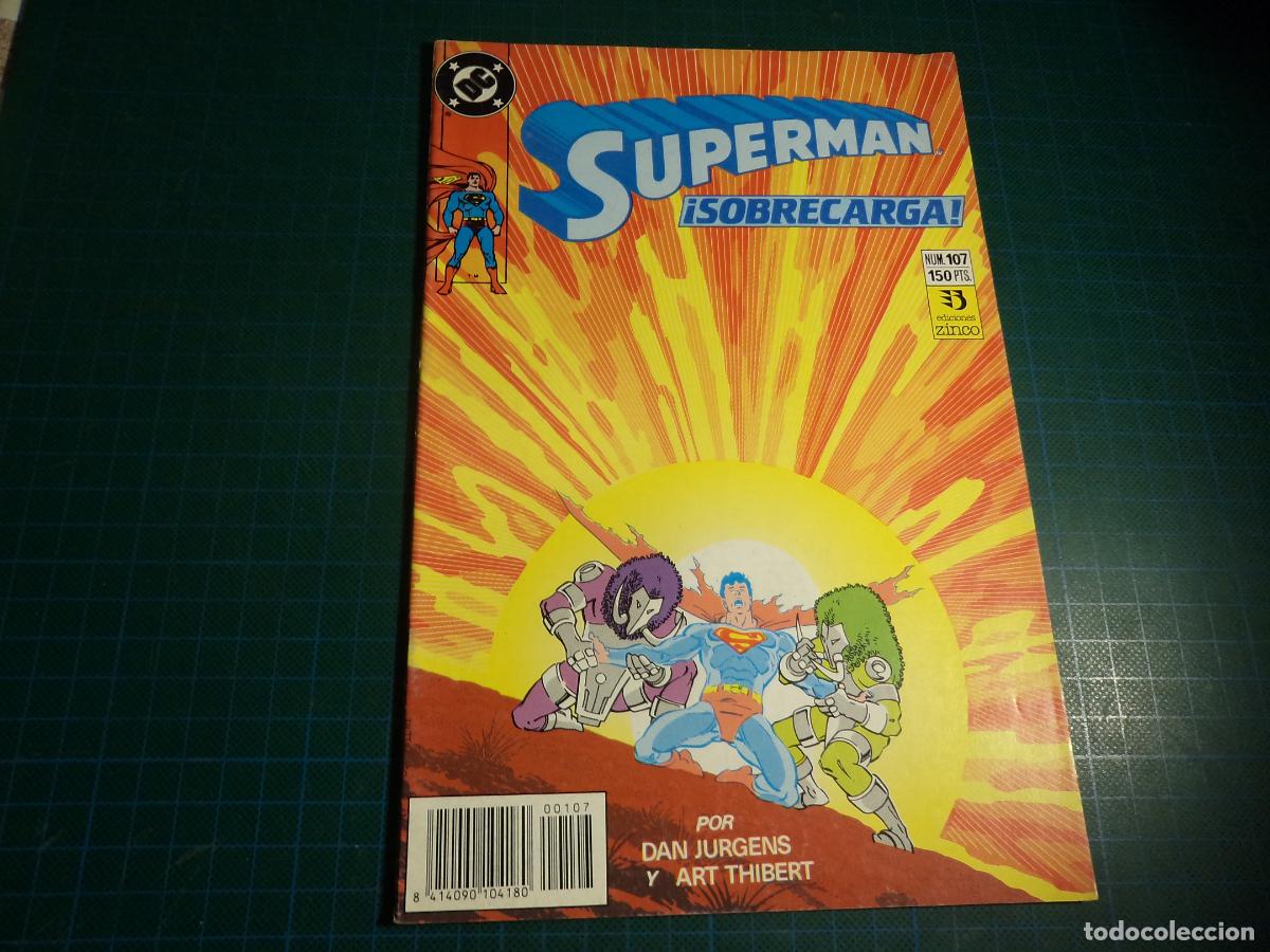 C&oacute;mics: Superman (1987). N&ordm; 107. Zinco - Foto 1