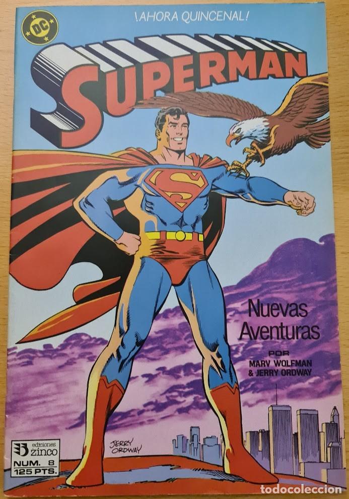 C&oacute;mics: SUPERMAN VOL 2, 8, JERRY ORDWAY. ZINCO - Foto 1