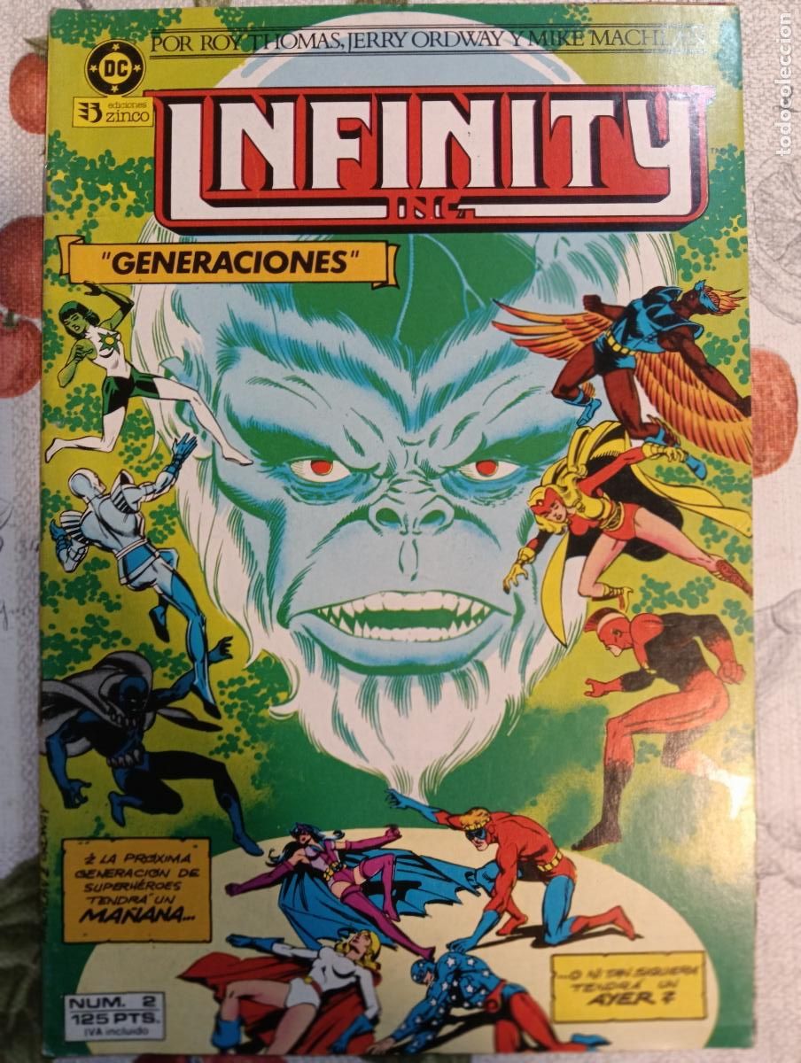 C&oacute;mics: INFINITY N&ordm; 2 GENERACIONES ZINCO - Foto 1