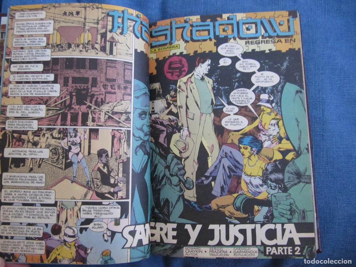 C&oacute;mics: THE SHADOW / V DE VENDETTA - EDICIONES ZINCO - DOS COLECCIONES COMPLETAS ENCUADERNADAS - Foto 9